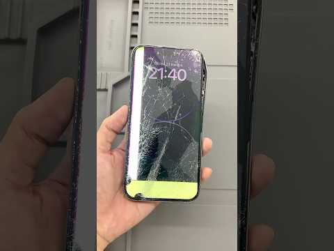 Thay màn hình và vỏ máy iPhone 14 PM🥶#suadienthoai #thanhcongnghe #iphone14promax #phatthanhmobile
