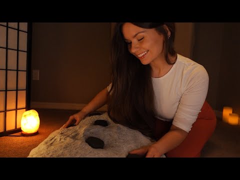 ASMR Hot Stone Massage 🖤 Realistic POV for Sleep 💤