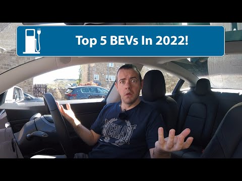 Top 5 Electric Cars In 2022!