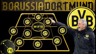 Lucien Favre 3-4-2-1 - Tactical Analysis "The Best Statistical Coach in the world"