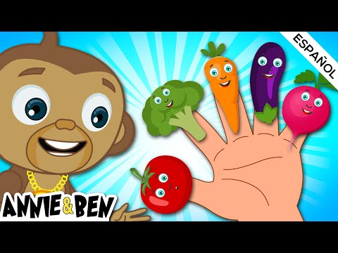 Familia de Dedos de Verduras🥬🥕 | Canción de Verduras | Canciones para niños | Annie y Ben