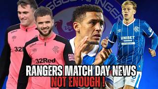 Rangers FC A Long Way Short Of Good Enough!!!