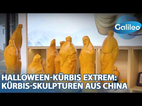 Meisterwerke aus Kürbis: Chinas uralte Technik für detailreiche Skulpturen selbst ausprobieren!