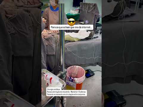 Cirurgia de Revascularização do Miocárdio.