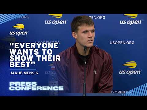 Jakub Mensik Press Conference | 2026 US Open Round 2