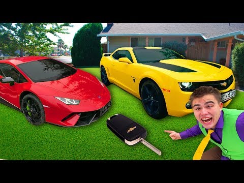 Dance Song - Mr. Joe found Car Keys of Lamborghini & Camaro! Look for Car Keys 13+