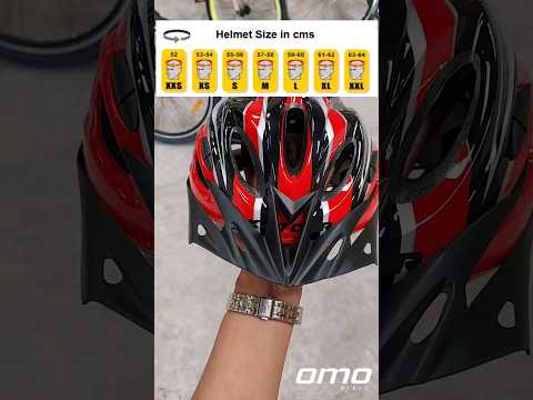 Pick a bicycle helmet by your head size!     #omohelmet #bicyclehelmet #bikehelmet #helmet #helmets