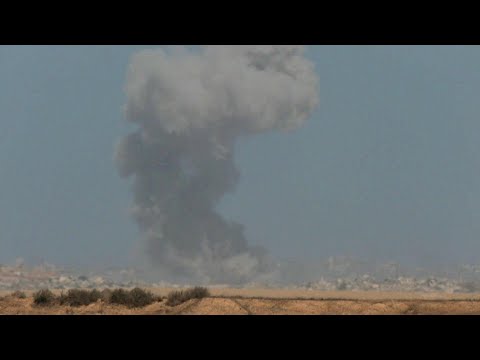 Heavy smoke rises over Gaza City amid ongoing Israeli military operations | AFP