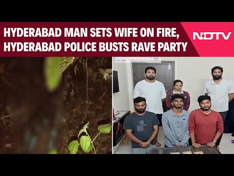 Hyderabad Man Stabs Wife To Death | Rave Party Busted In Hyderabad | Tirumala Temple Land Swap Row