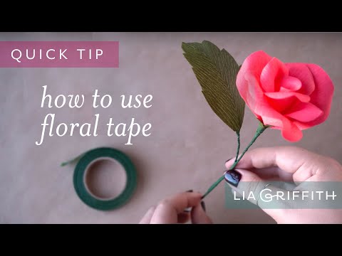 How To Use Floral Tape