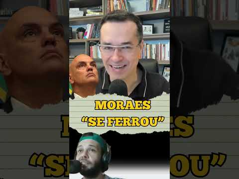 O MOARES“SE F3RROU” #bolsonaro #patriotas #forastf #globolixo #viralshort #fazoelon #foraluladrao