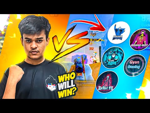 ULTIMATE CHAMPIONS OF CREATORS CLASH 🥇 - TSG VS ALL YOUTUBERS 🤡 Highlights - Free Fire Max 🔥