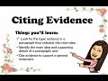 Identifying Main Ideas and Topics
