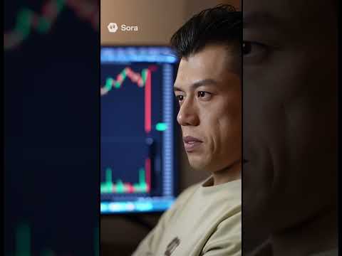 让sora生成的炒股视频。。。