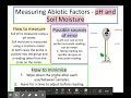 Sampling Techniques and Environmental Indicators