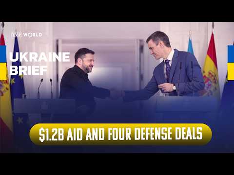 YouTube video thumbnail: Ukraine-Spain Defense Cooperation Deals