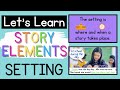 Identifying Story Settings in Text
