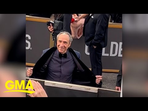 Watch F. Murray Abraham’s reaction when fans cheered for him at Golden Globes