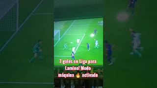 Gol de Lamine Yamal al Racing! 7 a 2! #barcelona #lamineyamal #cules #futbol