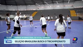 Torneio Internacional de Futsal Feminino começa hoje em Xanxerê