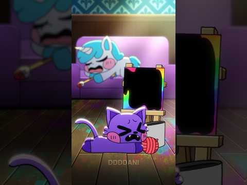 Catnap & Craftycorn’s Past #poppyplaytimechapter3 #shorts