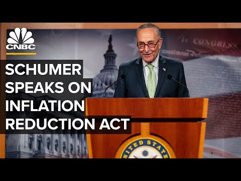 LIVE: Schumer speaks on massive climate, tax bill after securing Democratic support — 8/5/22