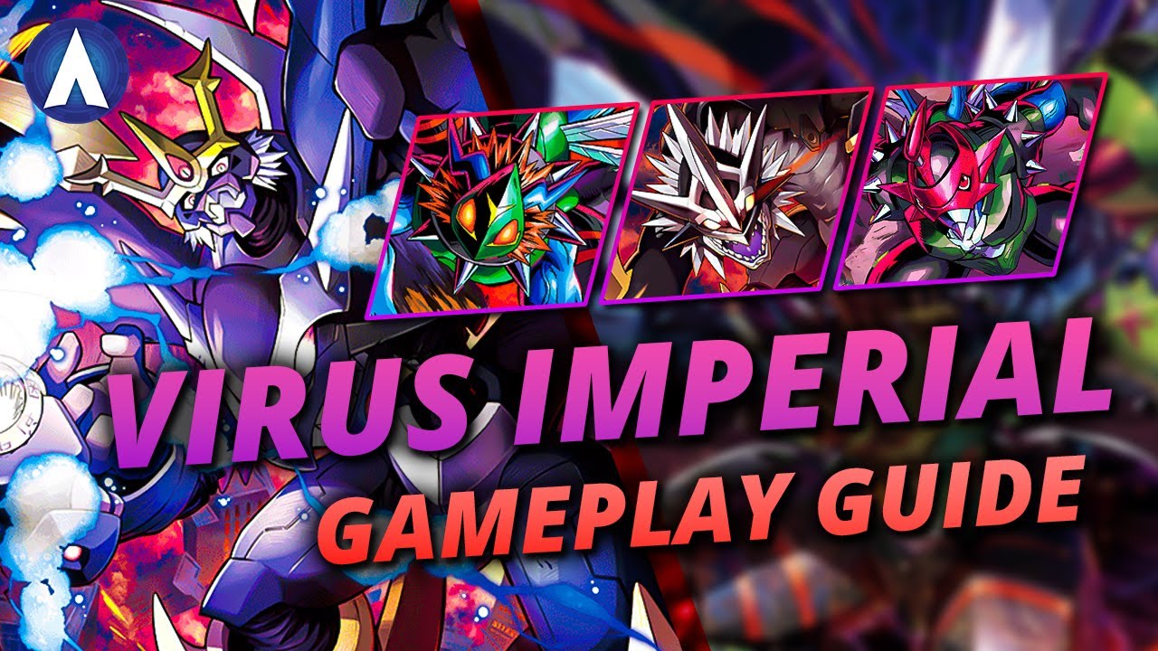 MAX BAIT!!! Virus Imperialdramon Red Purple Deck Gameplay Guide | Digimon Card Game BT20 & BT2.5