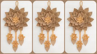 EASY CARDBOARD WALL HANGING TORAN | DIY WOOLEN TORAN MAKING | WALL HANGING CRAFT IDEAS | PISTA SHELL