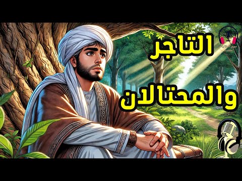 قصة التاجر والمحتالان، من القصص الخيالية المشوقة قبل النوم، ضع السماعات واستمع، سوق الحكايات والقصص