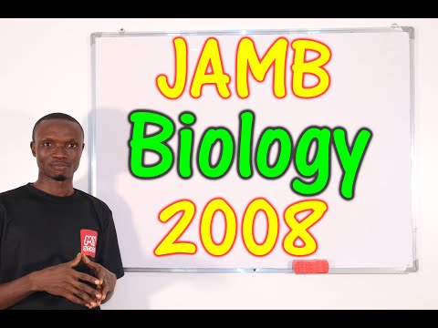 JAMB CBT Biology 2008 Past Questions 1 - 25