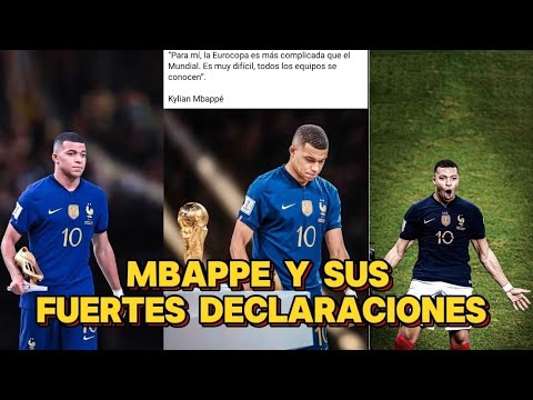 MBAPPE🇨🇵 🐢Y SUS FUERTES DECLARACIONES▪︎▪︎▪︎#argentina #viralvideo #viral #france#messi#mbappe