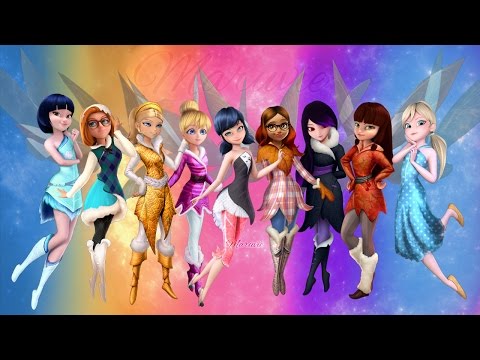 Christmas Fairies | All Miraculous Girls become Winter Fairies! Speededit