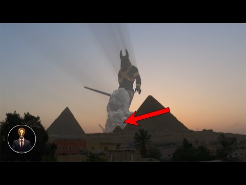 Anubis Appears Before The Great Pyramid of Giza - Cairo, Egypt | June 16 2025 | HollywoodScotty VFX