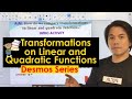 Transformations and Parent Functions