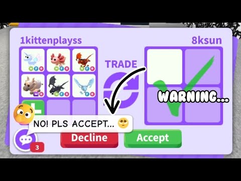 Why Does THIS HAPPEN When TRADING In ADOPT ME... 😡🔥