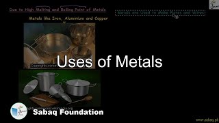 Uses of Metals