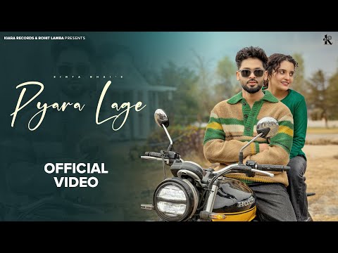 Pyara Laage (Official Video) | Sinta Bhai | Shiva Choudhary | New Haryanvi Songs Haryanavi 2025