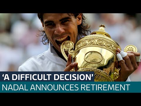 Rafael Nadal announces retirement from professional tennis | ITV News