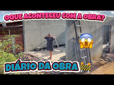 DIÁRIO DA OBRA ESTÁ ESPETACULAR🥳🚧OLHA OQUE ACONTECEU NA OBRA😱A ESCADA VAI FICAR AQUI👏🏻NOVAS PORTAS🚪