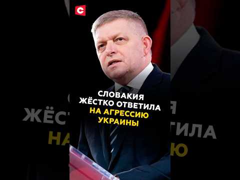 Словакия жёстко ответила на агрессию Украины #словакия #украина #новости #политика #сво #фицо