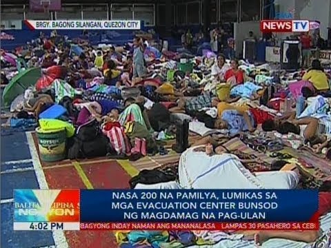 Nasa Na Pamilya Lumikas Sa Mga Evacuation Center Bunsod Ng