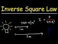 Intensity of Light and Inverse Square Law