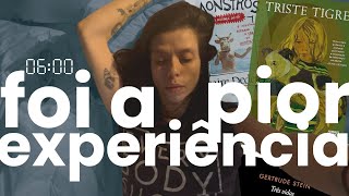 ACORDANDO 6am POR UMA SEMANA PARA LER DURANTE 2h