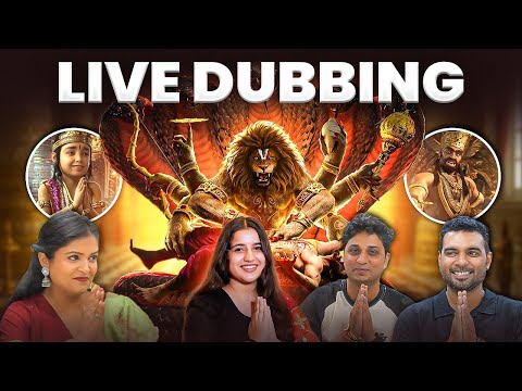 Mahavatar Narsimha Ki LIVE Voice Dubbing ๐ฅ | Meet The Artists | The Motormouth Show