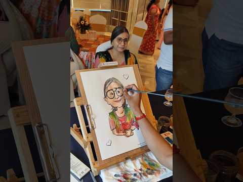 popular Indian culture caricature #art #india #shorts #popular #trending #love #best #song #video