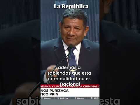 Candidato del PRIN dice que asesora de Vladimiro Montesinos lo apoya en plan contra inseguridad