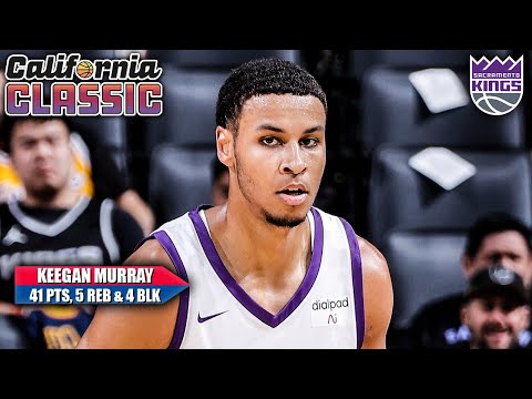 Keegan Murray stays RED HOT in Summer League  41 PTS in Kings' win over Heat | NBA on ESPN video clip