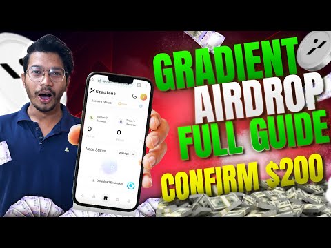 Gradient Network Testnet Airdrop 🪂 | Confirmed Rewards 🎁 | Full Guide In Hindi