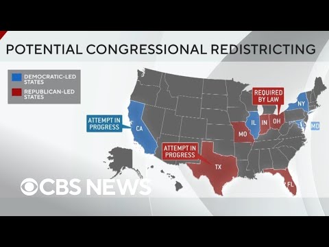 YouTube video thumbnail: What to Know About Congressional Redistricting Efforts in California, Texas and Elsewhere