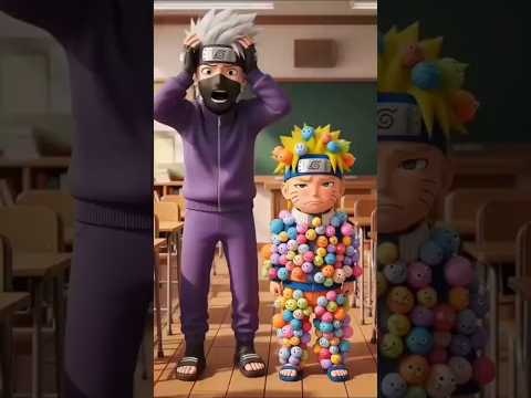 Naruto enters the hair lice contest - COFFIN DANCE SONG COVER#shorts